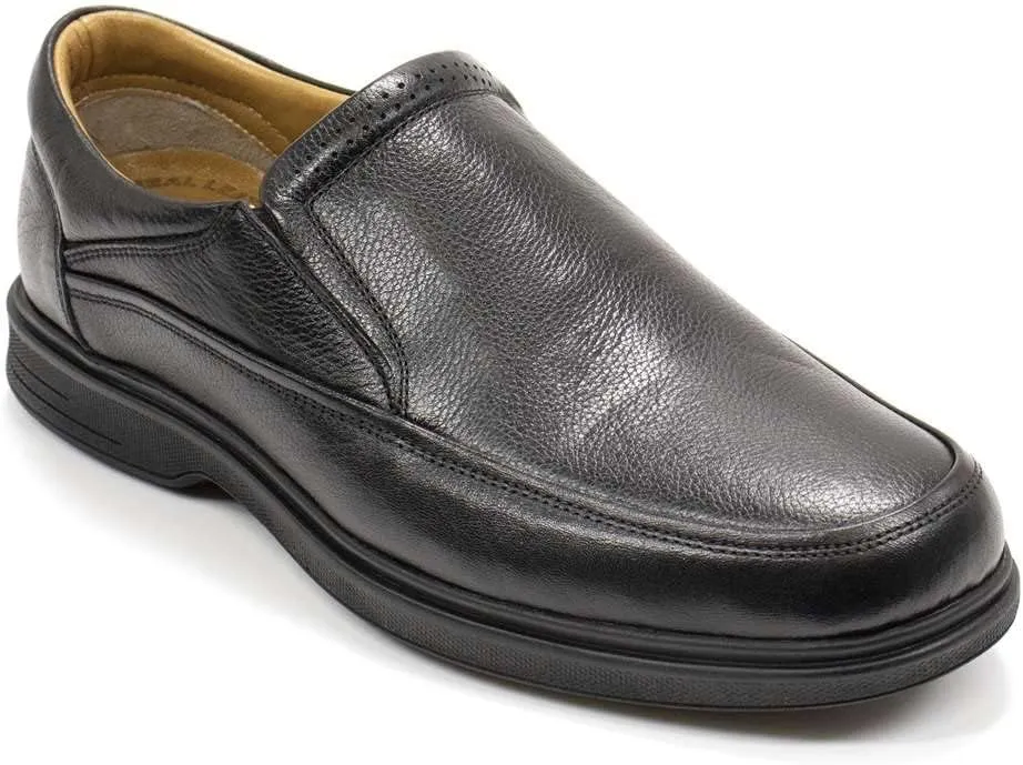 RETTO Men's Koy Leather Slip-on Loafer