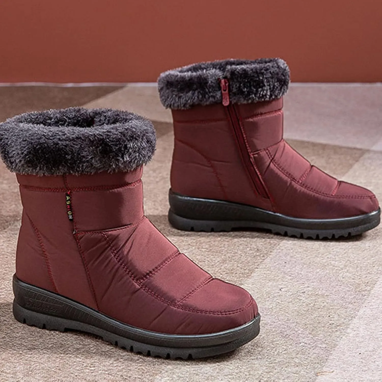 Snow Boots for Women Knee High Non Slip Womens Winter Boots Waterproof Insulated Wide Women Winter Snow Boots Women Winter Boots Knee High Botas Para Mujer De Invierno Largas