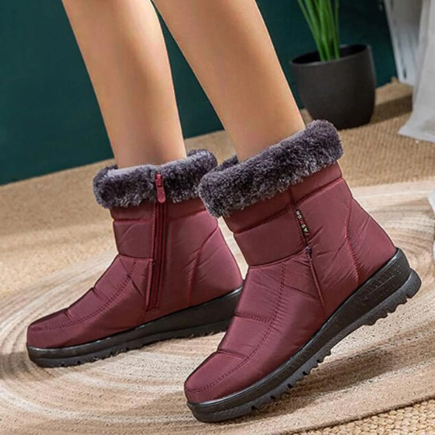Snow Boots for Women Knee High Non Slip Womens Winter Boots Waterproof Insulated Wide Women Winter Snow Boots Women Winter Boots Knee High Botas Para Mujer De Invierno Largas