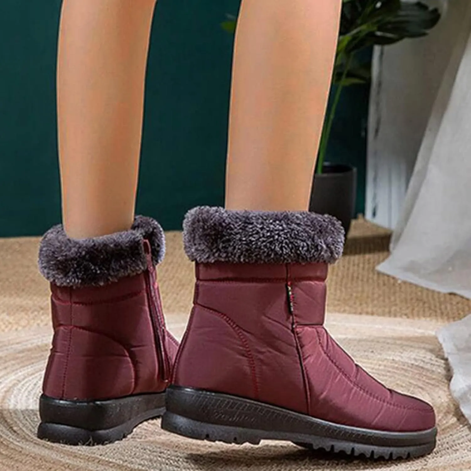 Snow Boots for Women Knee High Non Slip Womens Winter Boots Waterproof Insulated Wide Women Winter Snow Boots Women Winter Boots Knee High Botas Para Mujer De Invierno Largas