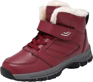 Snow Boots for Women Waterproof Non Slip Wide Womens Boots Winter Ankle Womens Wide Width Snow Boots with Zipper Boots for Snow Woman Winter Boot for Women Size 5.5