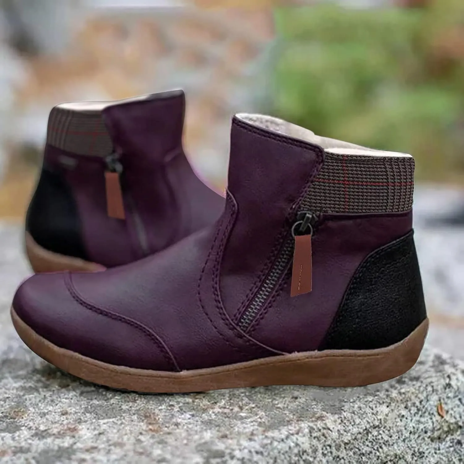 Snowboarding Boots Womens Snow Boots for Women Size 11.5 Fur Boots for Women Winter Ankle Snow Boots for Snowshoeing Botas De Nieve Para Mujer Waterproof
