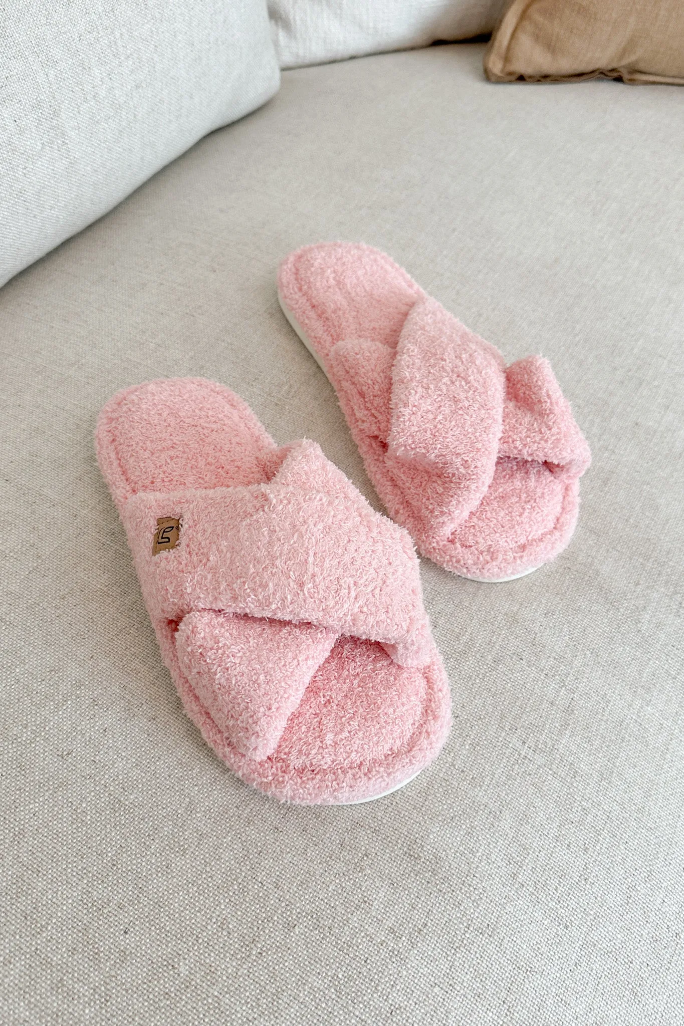 Spa Day Slippers in Pink