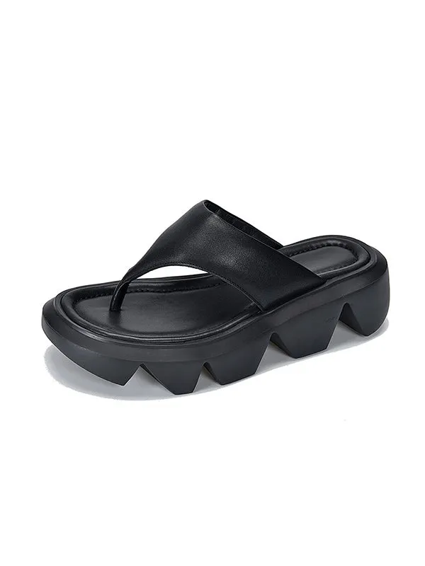 Split-Joint Wedges & Flatform Shoes Slippers