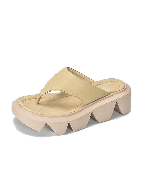 Split-Joint Wedges & Flatform Shoes Slippers