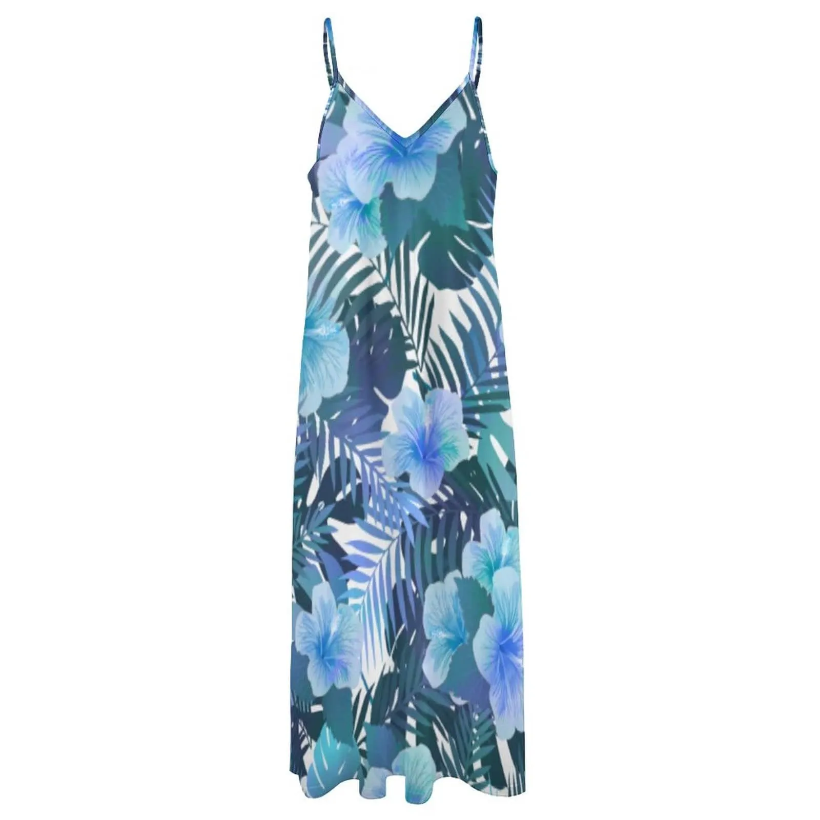 Summer Style Dress Straps Slip Dress Sleeveless Beach Dress Women's Long Slip Dress Gift for Her, Gift for Mom