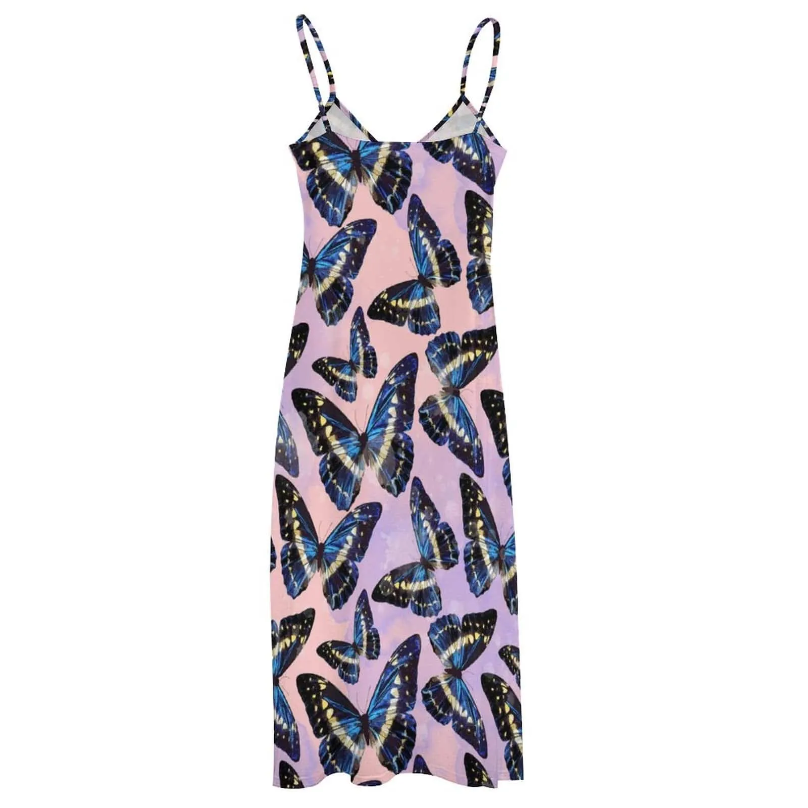 Summer Style Dress Straps Slip Dress Sleeveless Beach Dress Women's Long Slip Dress Gift for Her, Gift for Mom