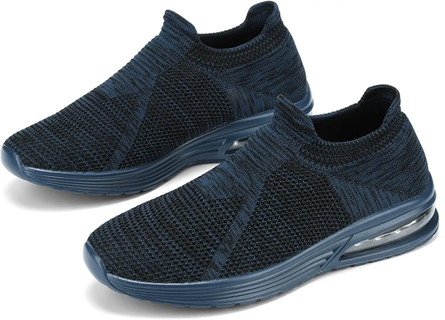 Tennis Shoes Men Barefoot Shoes Men Men's Hands Free Slip On Sneaker Lightweight Breathable Walking Gym Tennis Athletic Footwear Slip on Sneakers