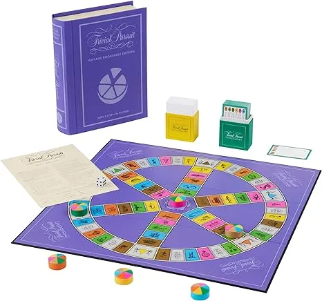 TRIVIAL PURSUIT VINTAGE BOOKSHELF EDITION