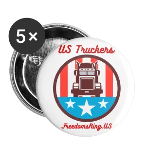 US TRUCKERS - Buttons large 2.2'' (5-pack)