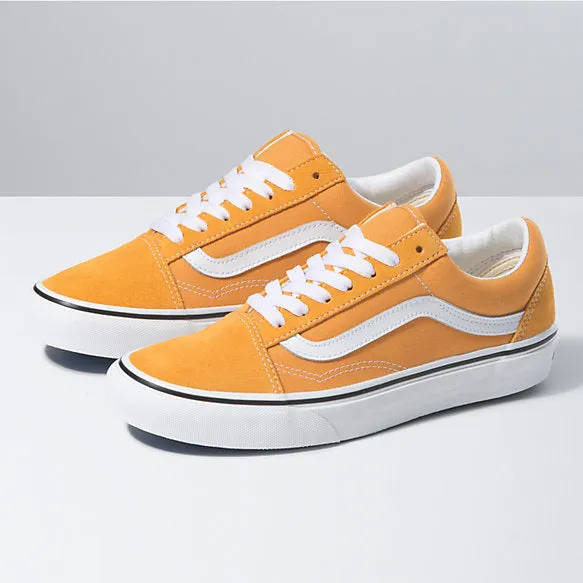 Vans - Old Skool - Women's Trainers - Golden Nugget / True White
