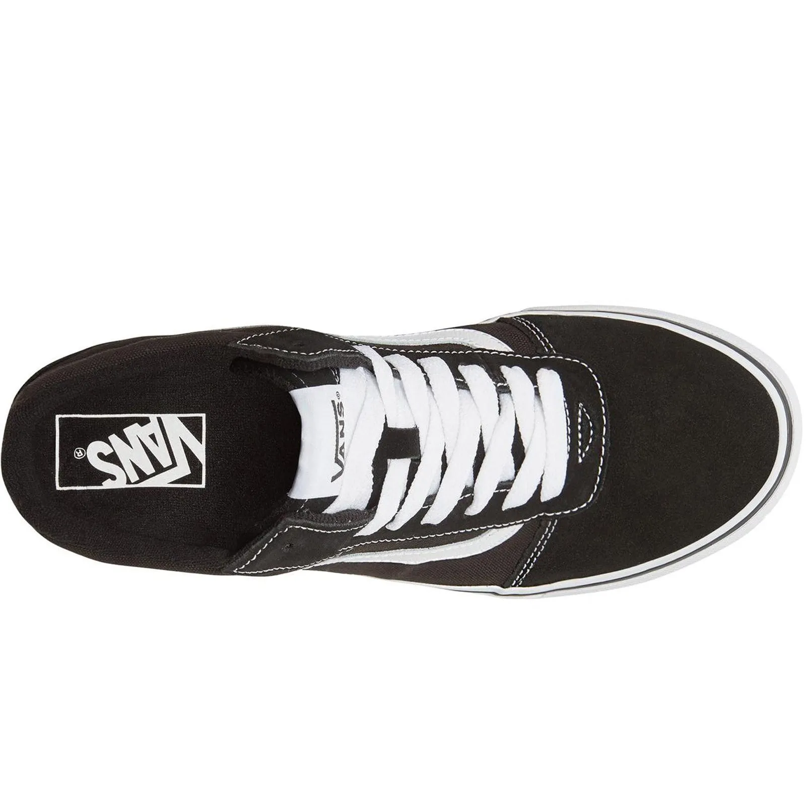 Vans Ward Hi Trainers - Black/White