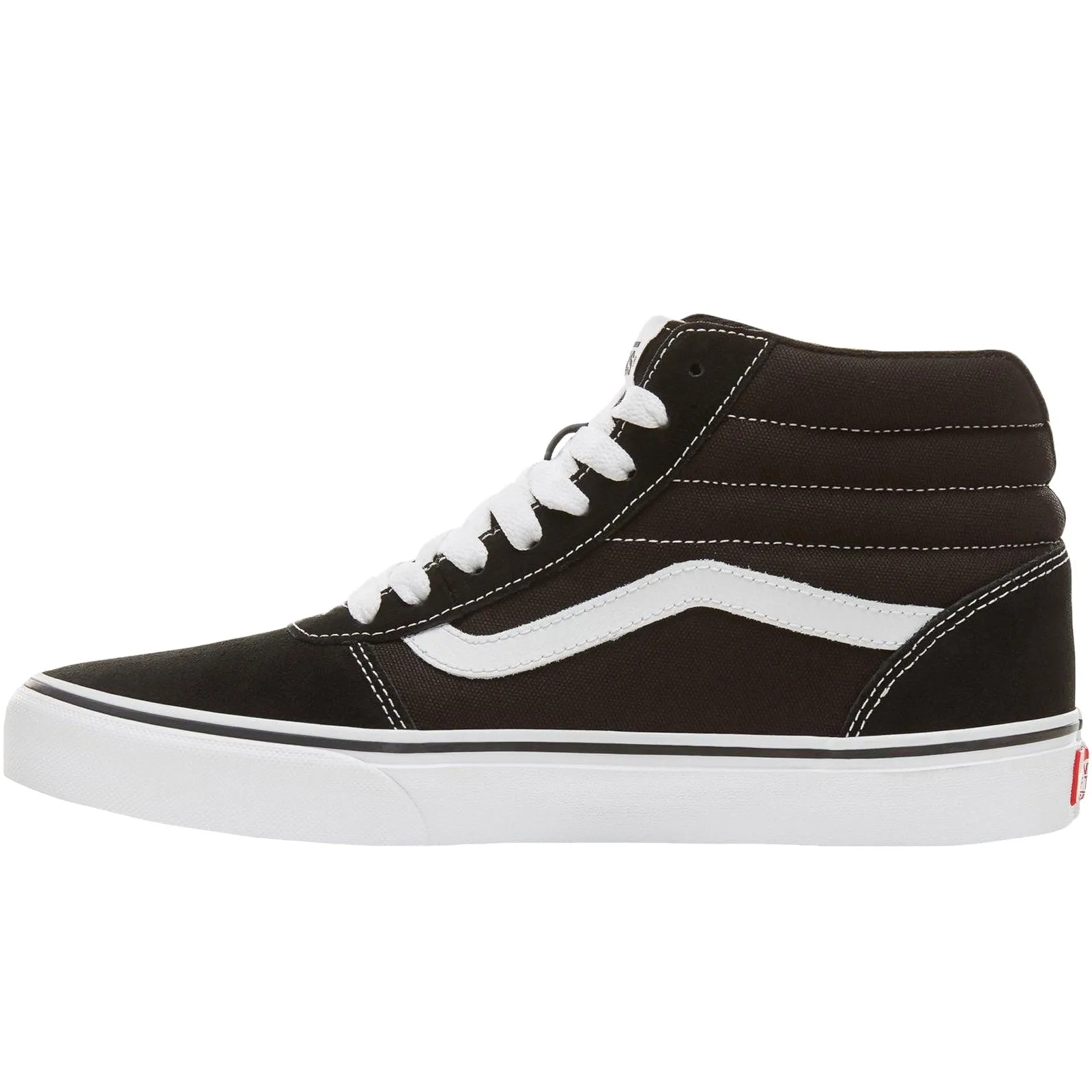 Vans Ward Hi Trainers - Black/White