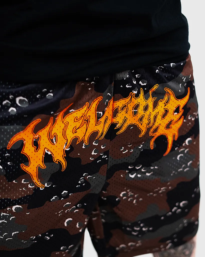 Welcome Barb Mesh Short - Camo