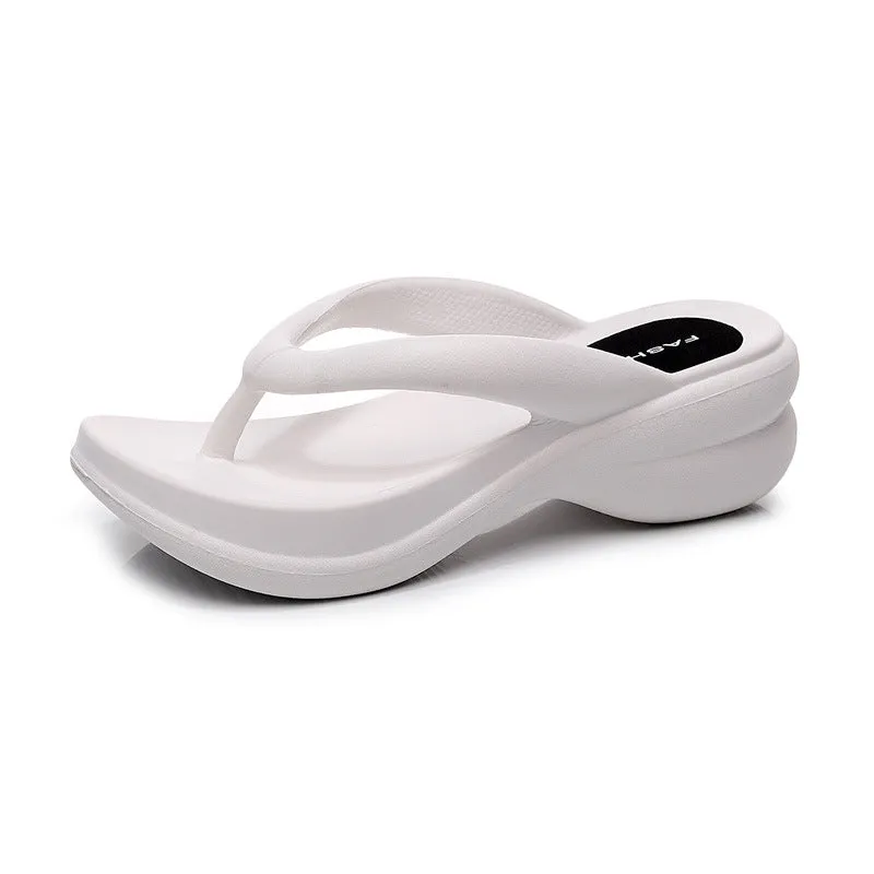 Wholesale Summer Outdoor Women's Soft Bottom EVA Flip Flops
