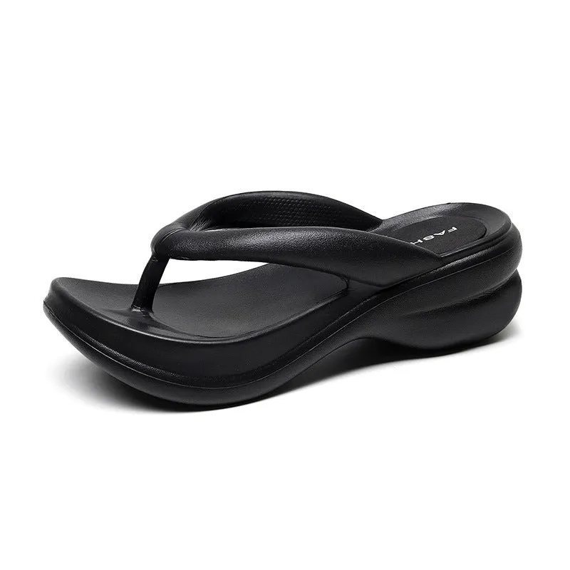 Wholesale Summer Outdoor Women's Soft Bottom EVA Flip Flops