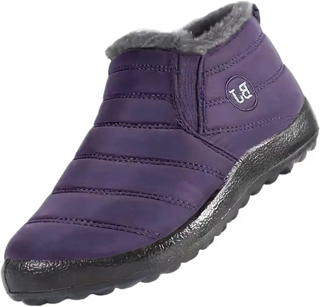 Winter Boots for Women Shoes for Women Plush Ankle Boots Waterproof Boots Lightweight Comfortable Ladies Shoes