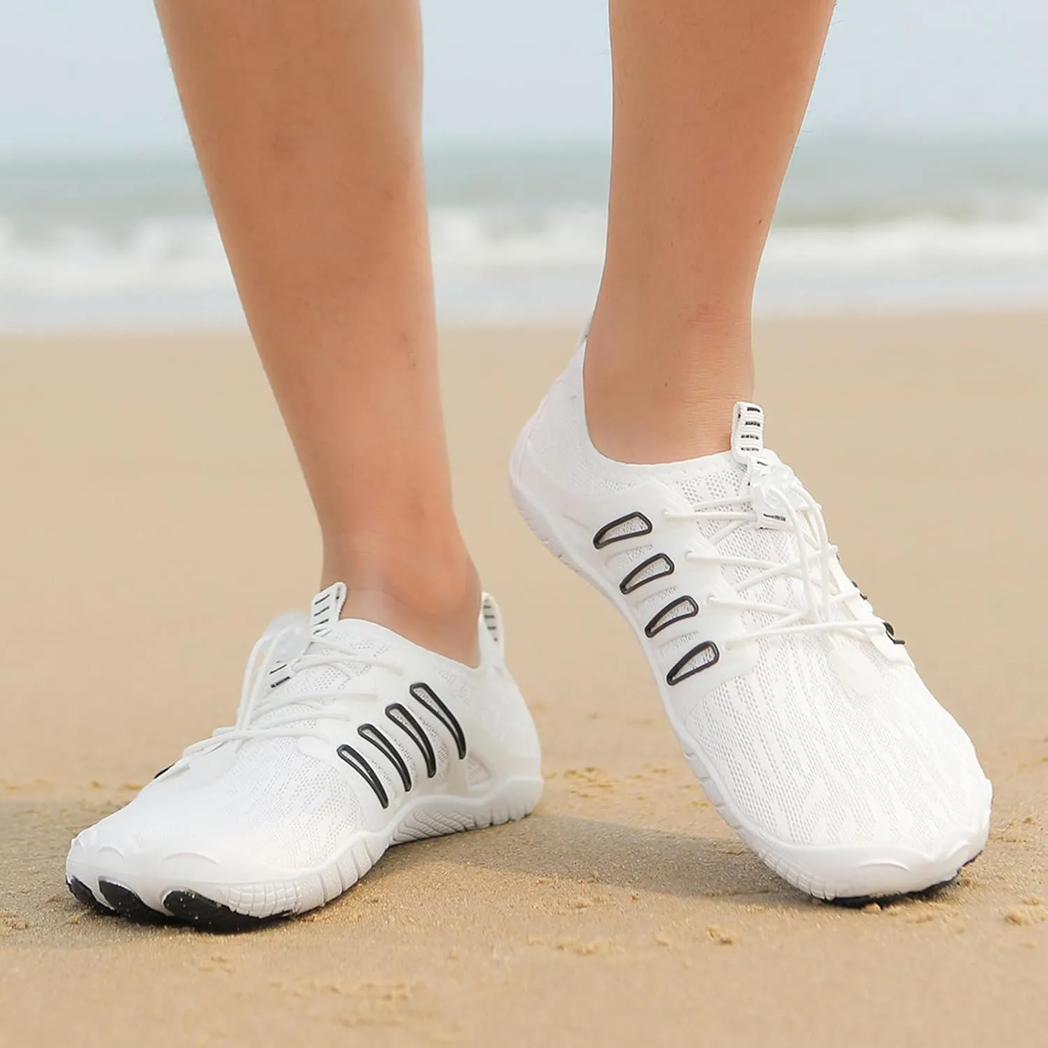 Womens Mens Hiking Footwear Quick Dry Water-Resistant Beach Shoes,Wide Toe Box&Zero Drop Trail Running Shoes,Lightweight Non-Slip Healthy Breathable Barefoot Footwear for Fishing Hunting