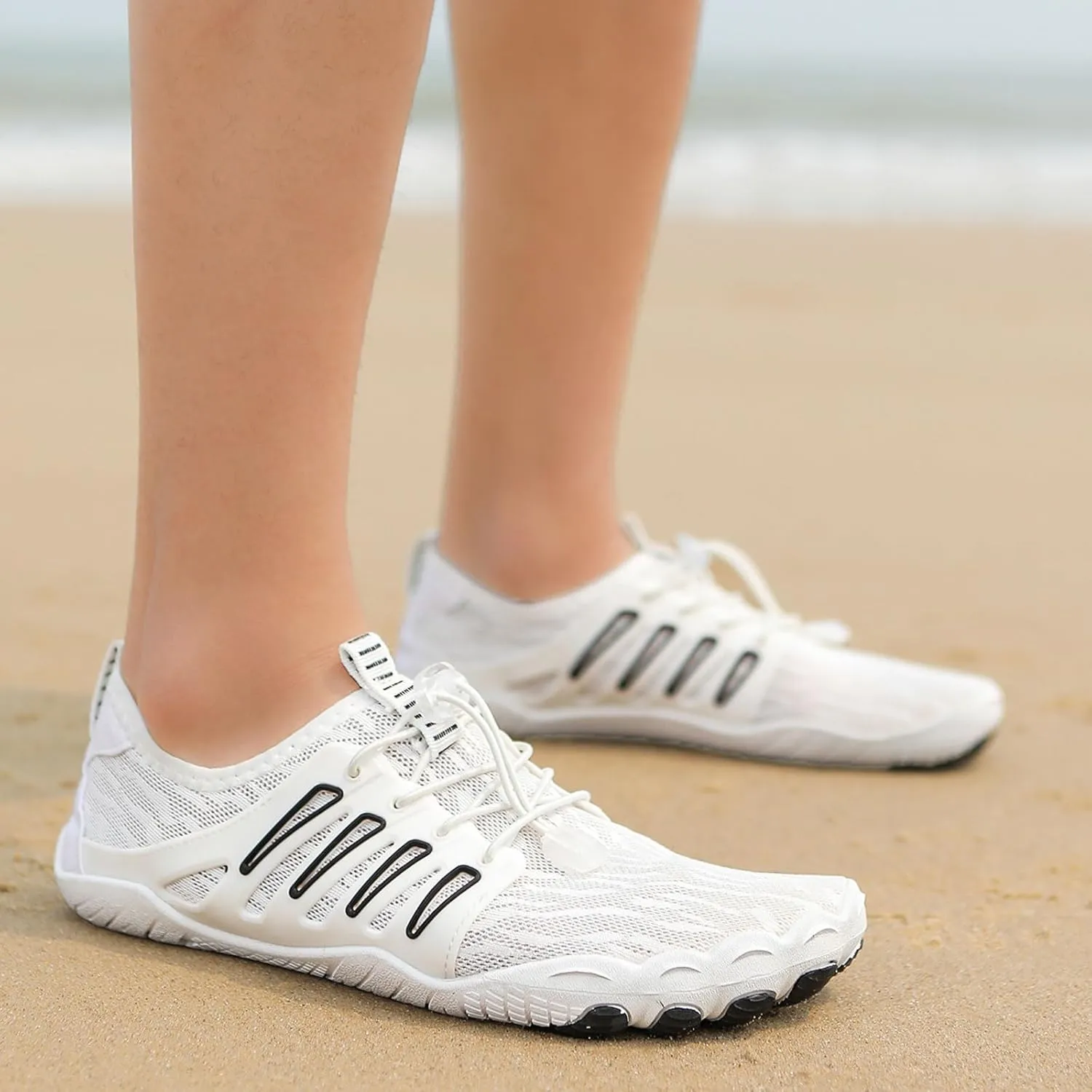 Womens Mens Hiking Footwear Quick Dry Water-Resistant Beach Shoes,Wide Toe Box&Zero Drop Trail Running Shoes,Lightweight Non-Slip Healthy Breathable Barefoot Footwear for Fishing Hunting