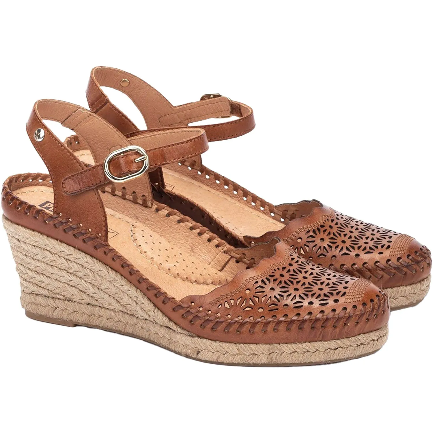 Women's Pikolinos Vila W9Y-1508 Brandy Leather