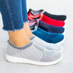 Women's Plus Size Outdoor Sports Breathable Soft Casual Shoes