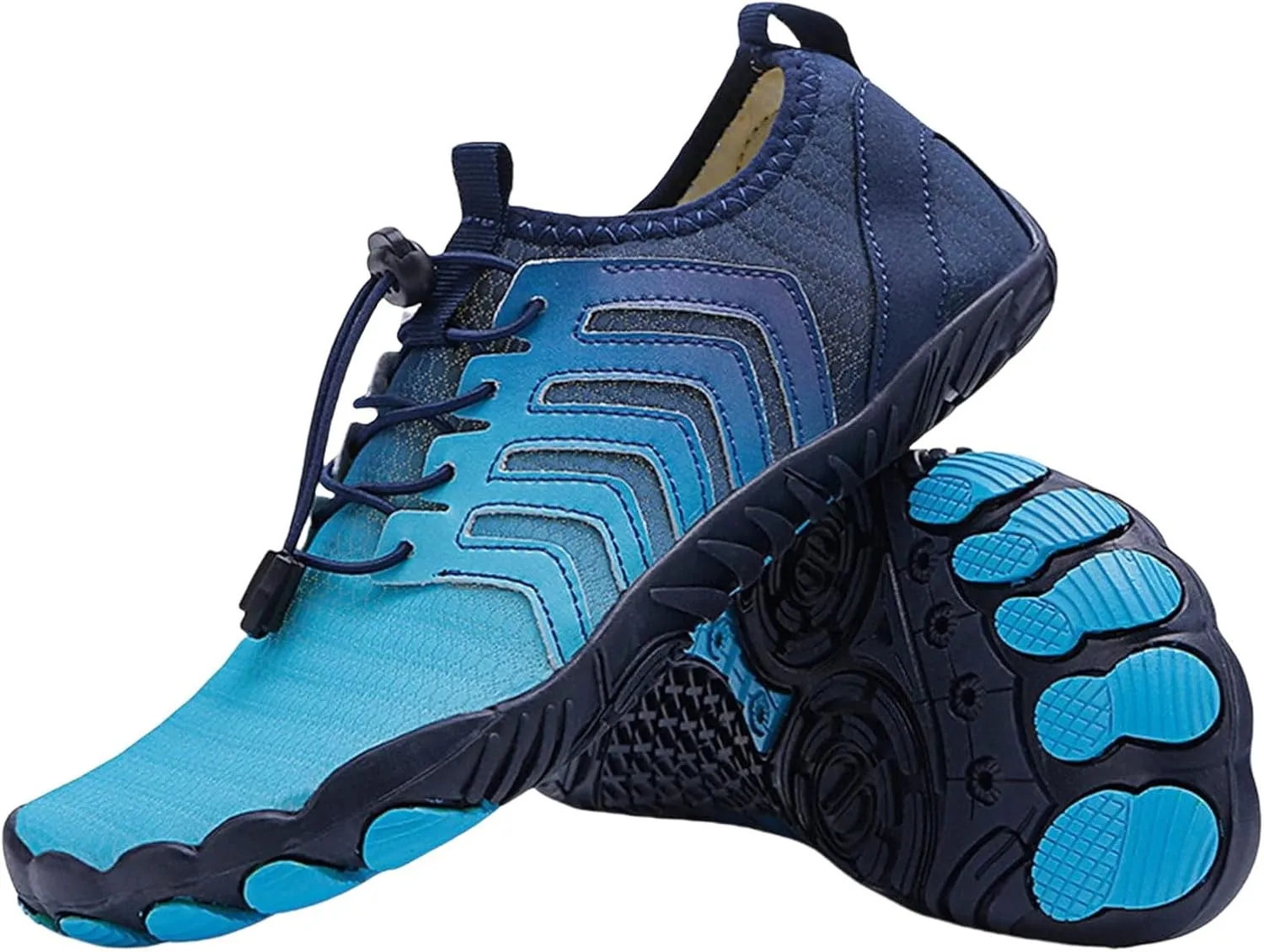 Women's Trail Running Barefoot Shoes Breathable Non-Slip Athletic Footwear Wide Toe Minimalist Sneakers Quick Drying Water Shoes Pro Healthy Hiking Footwear Beach Swim Surfing Diving Boating Shoe