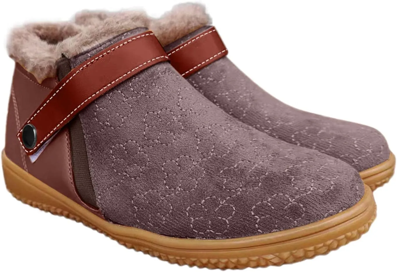 Womens Waterproof Winter Boots with Arch Support Wide Width Non Slip Winter Work Boots for Women Winter Boots for Women 8.5 Wide Outdoor Boots Women Warm Botas Nieve Mujer