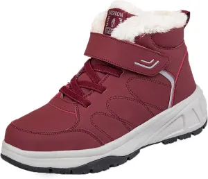 Women's Wide Snow Boots Waterproof Insulated Knee High Snow Boots for Woman Waterproof Short Winter Boots for Women Wide Womens Hiking Boots Waterproof Botas De Trabajo Para Nieve