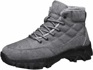 Work Boots for Men Soft Toe Hiking Sneakers Ankle Ladies Women Shoes Business Casual Platform Sneakers