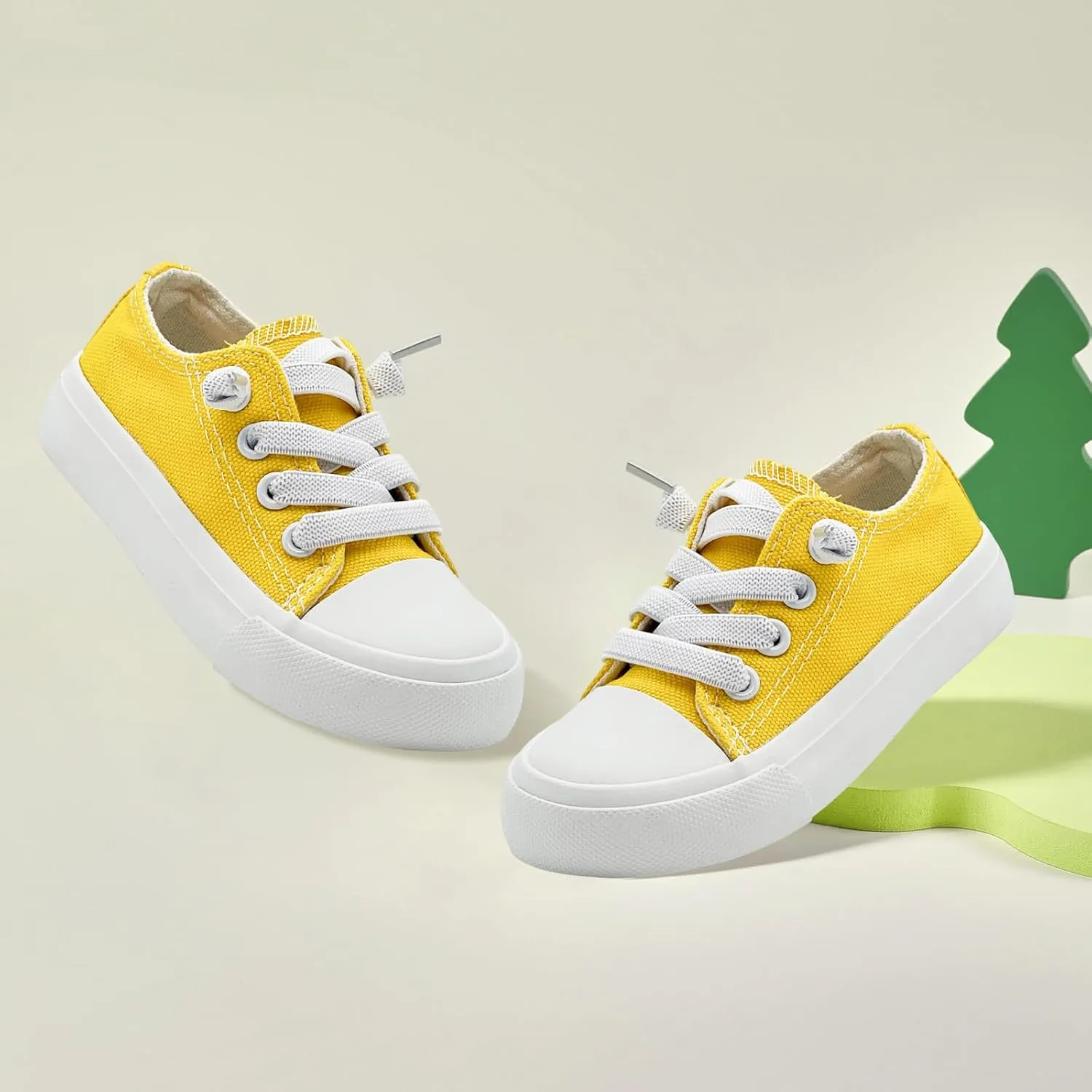 xinran&shengli Toddler Kid Canvas Shoes Boys and Girls Slip On Sneakers Toddler Little Kid Big Kid Lowtop Sneakers Shoes